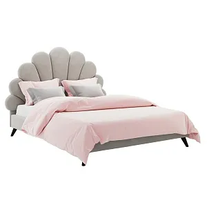 С фигурным изголовьем