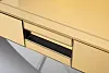 Купить KFG135 Стол сервировочный зеркальный золото, н/ж сталь хром 80*55*67см по цене 24 480  руб.