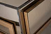 Купить KFG210 Консоль 2 ящика зеркало бронза/золото 120*42*76 см по цене 123 200  руб.