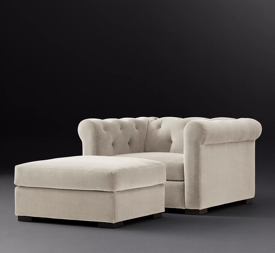 Купить Дизайнерское кресло для гостиной Modena Chesterfield по цене 78 700  руб.