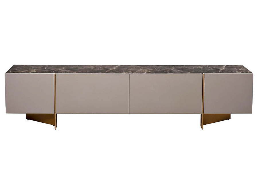 58DB-21233TV Тумба под телевизор "Дверь" (Gate) 200*42*45см купить по цене 214 400 ₽