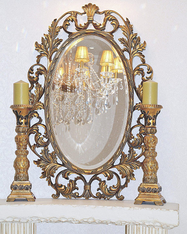 Зеркало "Гойя" 19C. Gold купить по цене 38 080 руб.