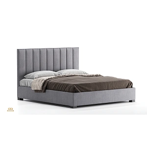 Купить  Кровать двуспальная с изголовьем Modena Vertical по цене 69 500 руб.