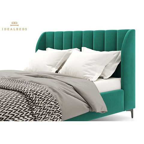 Купить  Дизайнерская кровать с изголовьем Бакстон Студио Сидони по цене 109 700 руб.