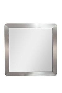 Купить  58DB-04803 Зеркало рама нерж.сталь/мат.никель 110*110*7,5см по цене 80 600 руб.