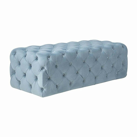 Купить  Банкетка Kaylee Velvet Sea Blue по цене 60 400 руб.