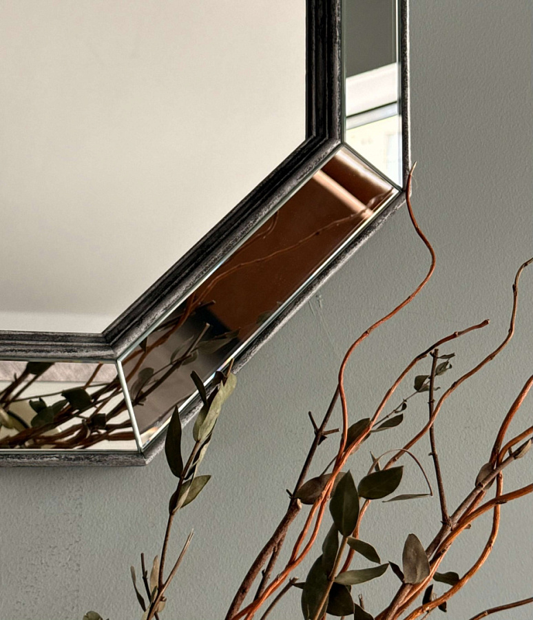 Купить Зеркало Ottagono argento по цене 34&nbsp;960  руб.