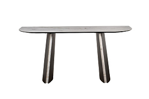 Купить  160KD-60062 Консоль, керамика Johannesburg белая 160*50*75см по цене 143 600 руб.