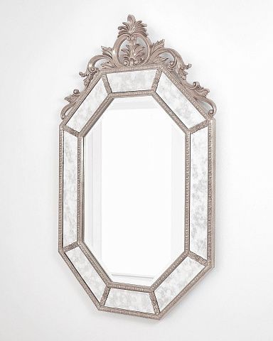 Зеркало в раме "Лидс" Florentine Silver/19 купить по цене 50 500 руб.