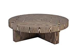 Купить  58DB-23188 Стол журнальный Zebrano d140*42см по цене 254 400 руб.