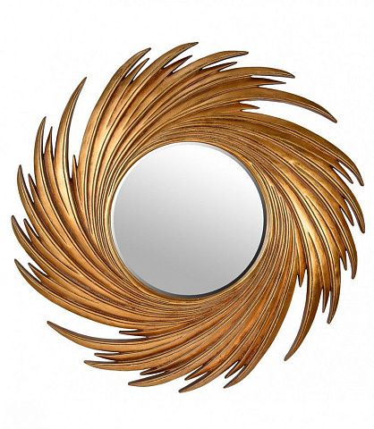 Зеркало в раме "Свирл" 20C. Gold/08 купить по цене 21 000 руб.