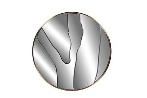 Купить  KFG208 Зеркало круглое с рисунком d100*3см по цене 54 400 руб.