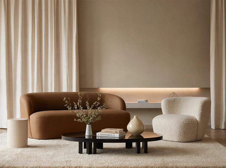 Баннер диван и кресло