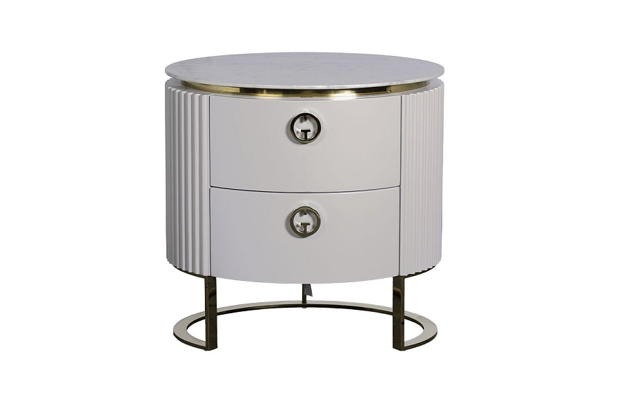 77IP-GD010-TUMB Тумбочка Лучано (Luciano) 60*44*60см купить по цене 81 400 ₽