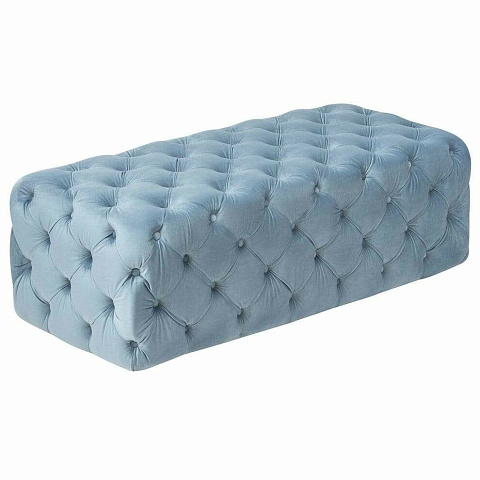 Купить  Банкетка Kaylee Velvet Sea Blue по цене 60 400 руб.