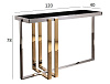 Купить 47ED-20900 Консоль черн.стекло/хром+золото 120*40*78см по цене 40&nbsp;800  руб.