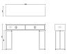 Купить KFG16701 Консоль GD 2 ящика черная 120*30*78см по цене 76 600  руб.