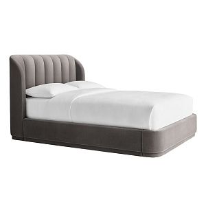 Кровать мягкая двуспальная Валентина