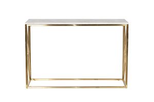 Консоль Bianco Namibia иск.мрам/мат.зол120*40*78 47ED-CST023GOLD купить по цене 36&nbsp;000  руб.
