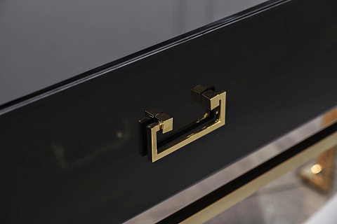 KFG058 Консоль черная 2 ящика  120*42*77см купить по цене 82 800 руб.