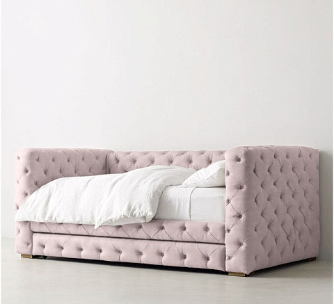 Купить  Кровать детская с дополнительным спальным местом Tribeka Tufted по цене 167 300 руб.