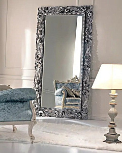 Напольное зеркало "Кингстон" Florentine Silver/19 купить по цене 59&nbsp;000  руб.