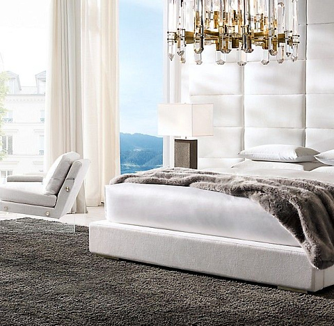 Купить  Кровать с мягким изголовьем Modena по цене 169 900 руб.