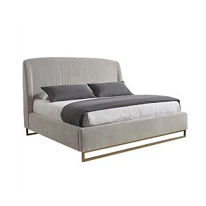 Кровать с ушками Невин на металлическом основании