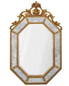 Зеркало в раме "Лидс" 19C. Gold/02