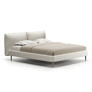 Двуспальная кровать Сомфи на высоких ножках