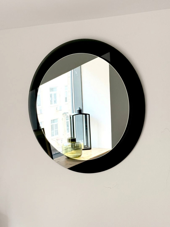 Купить Зеркало Cerchio Nero illuminato по цене 45&nbsp;540  руб.