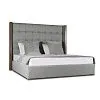 Купить Кровать с мягким изголовьем Berkley Winged Box Tufted Wood по цене 131 000  руб.