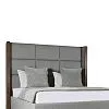 Купить Кровать двуспальная с изголовьем Berkley Winged Cube Wood по цене 125 700  руб.