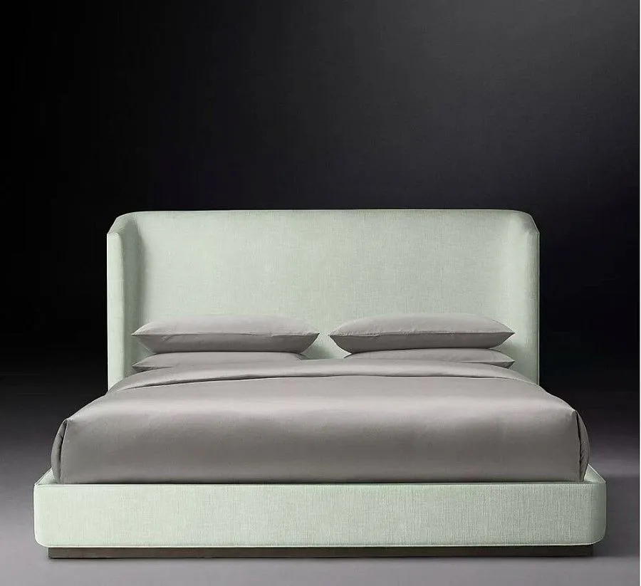 Купить Кровать с боковой спинкой Alessia Fabric по цене 114 900  руб.