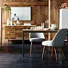 Купить Дизайнерский стул в столовую Mid-Century на деревянных опорах по цене 23 300  руб.