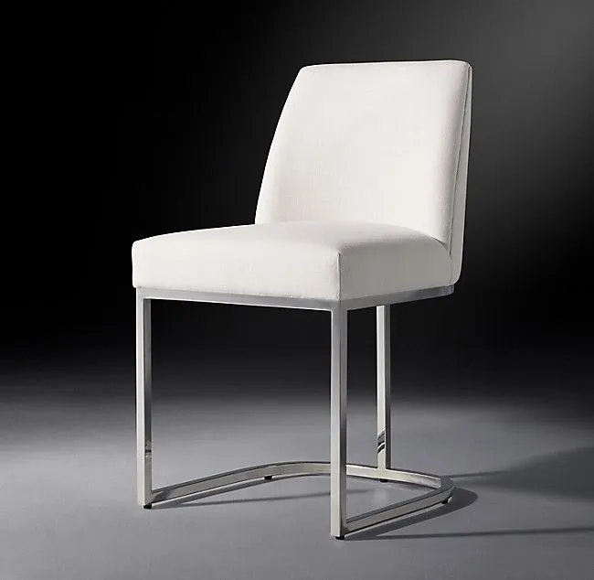 Купить Дизайнерский стул Emery Curved-Back Polished по цене 50 700  руб.