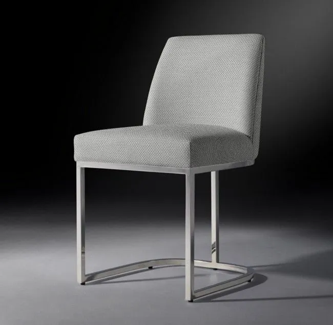 Купить Дизайнерский стул Emery Curved-Back Polished по цене 50 700  руб.