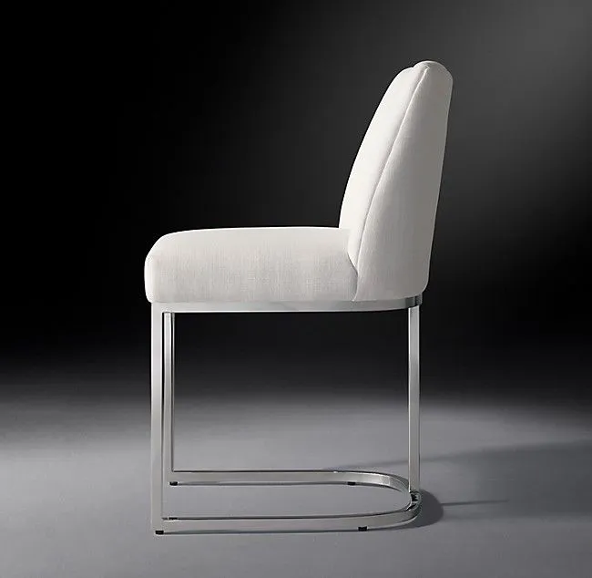Купить Дизайнерский стул Emery Curved-Back Polished по цене 50 700  руб.