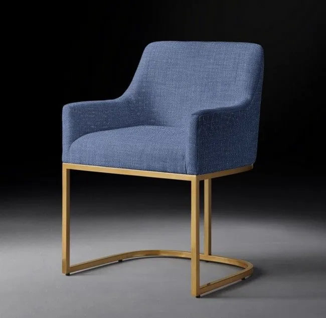 Купить Полукресло Emery Curved-Back Track Burnished по цене 46 100  руб.
