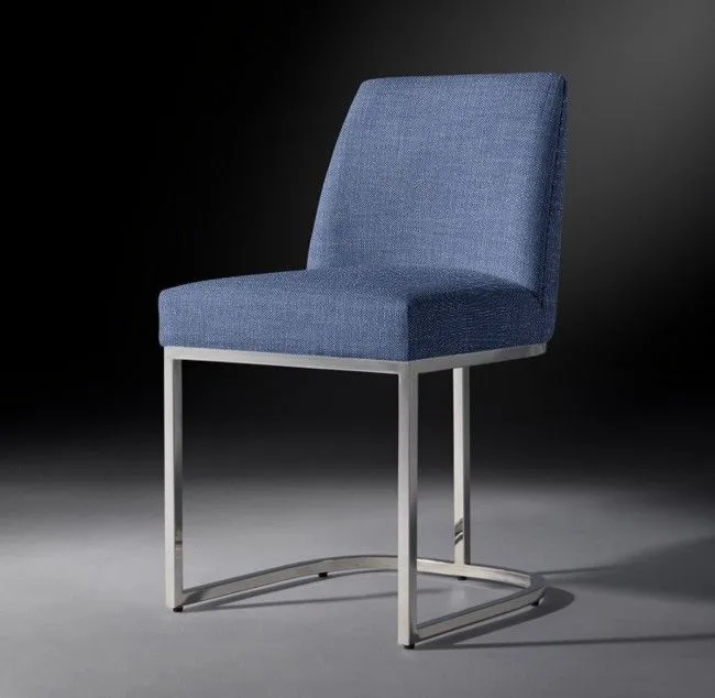 Купить Дизайнерский стул Emery Curved-Back Polished по цене 50 700  руб.