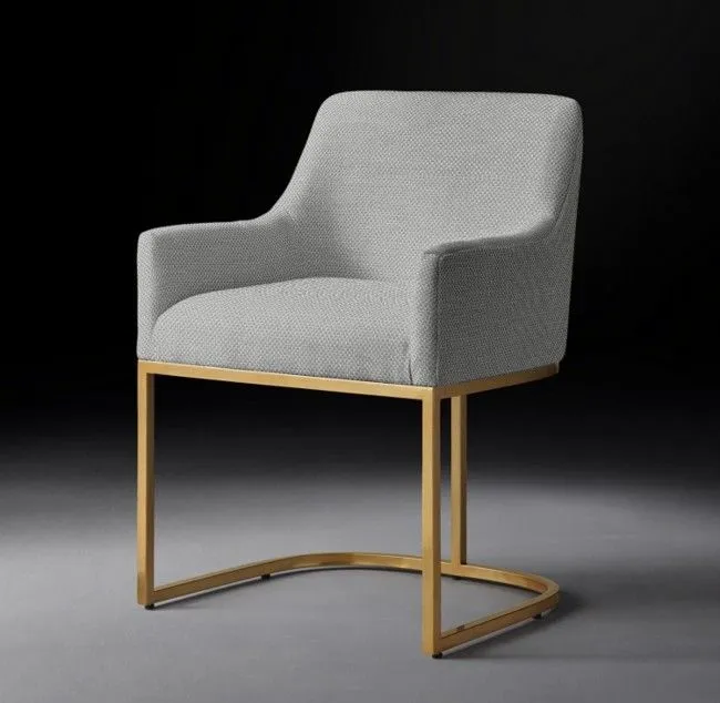 Купить Полукресло Emery Curved-Back Track Burnished по цене 46 100  руб.