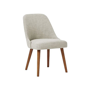 Купить  Дизайнерский стул в столовую Mid-Century на деревянных опорах по цене 23 300 руб.